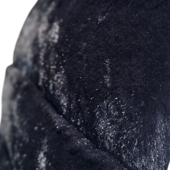 🏷️NWT  -    Black FRENCH KISS Faux Fur Vest sz M  -  NWT🏷️ - Picture 3 of 11